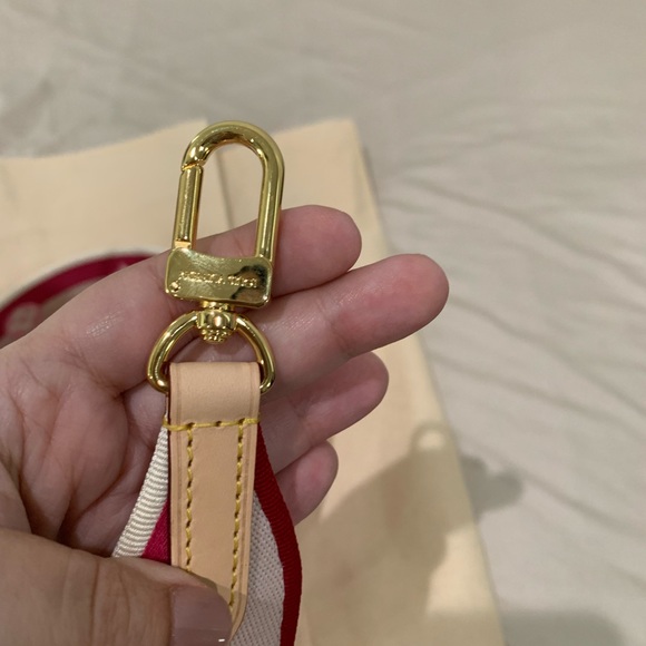 Louis Vuitton Pink and Cream Crossbody Strap - Picture 6 of 9